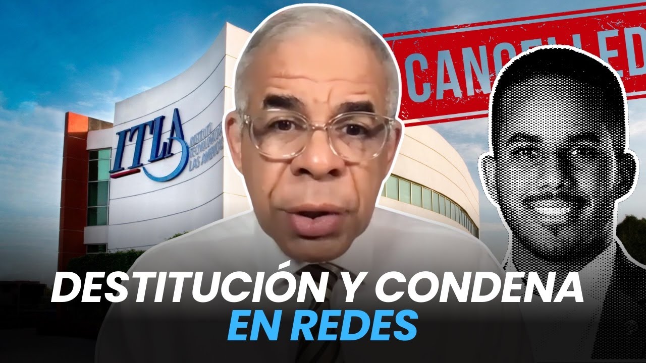 Destitución y condena en redes