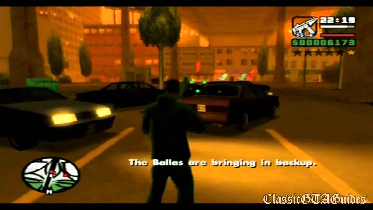 GTA: San Andreas: Mission 28 - The Green Sabre (PS2)