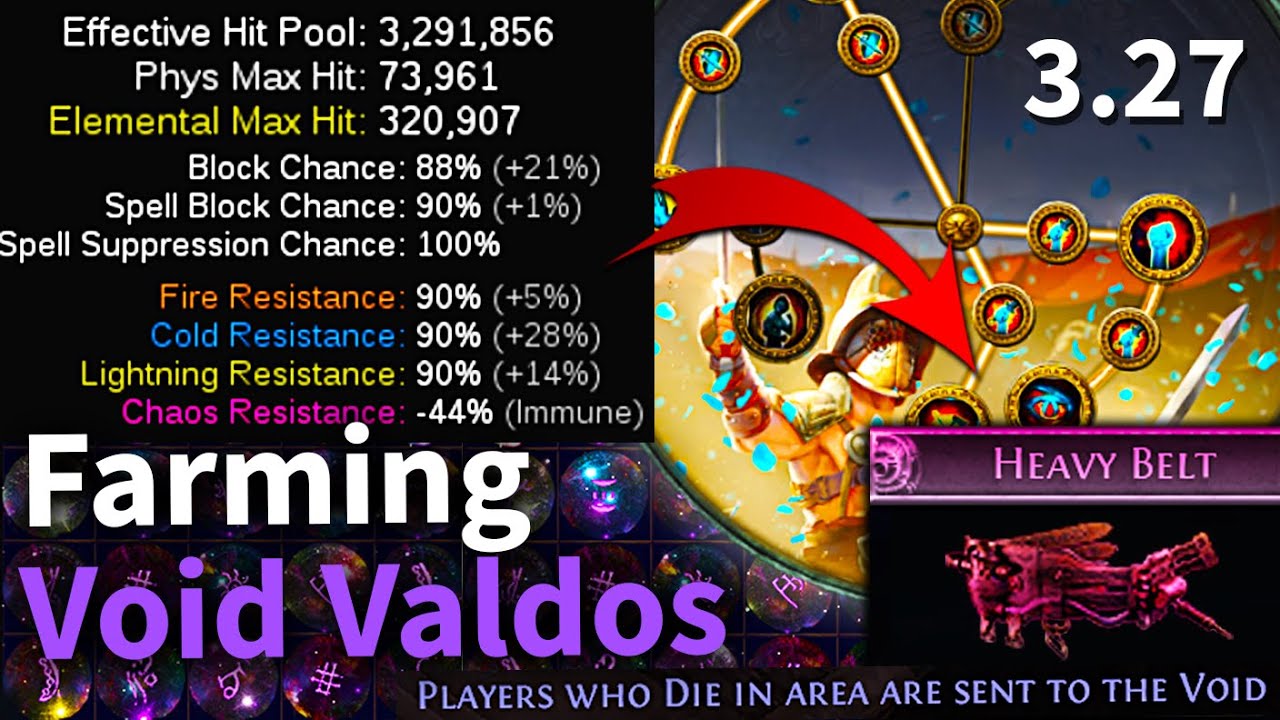 The Cheapest Void Farmer? | POE 3.27 Valdo Farming Gladiator