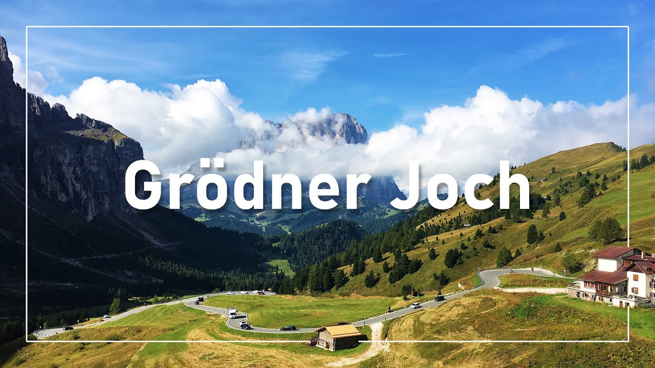 ITALIEN - Kleine Drohnenaufnahmen vom Gr&ouml;dner Joch - FLORIJANA