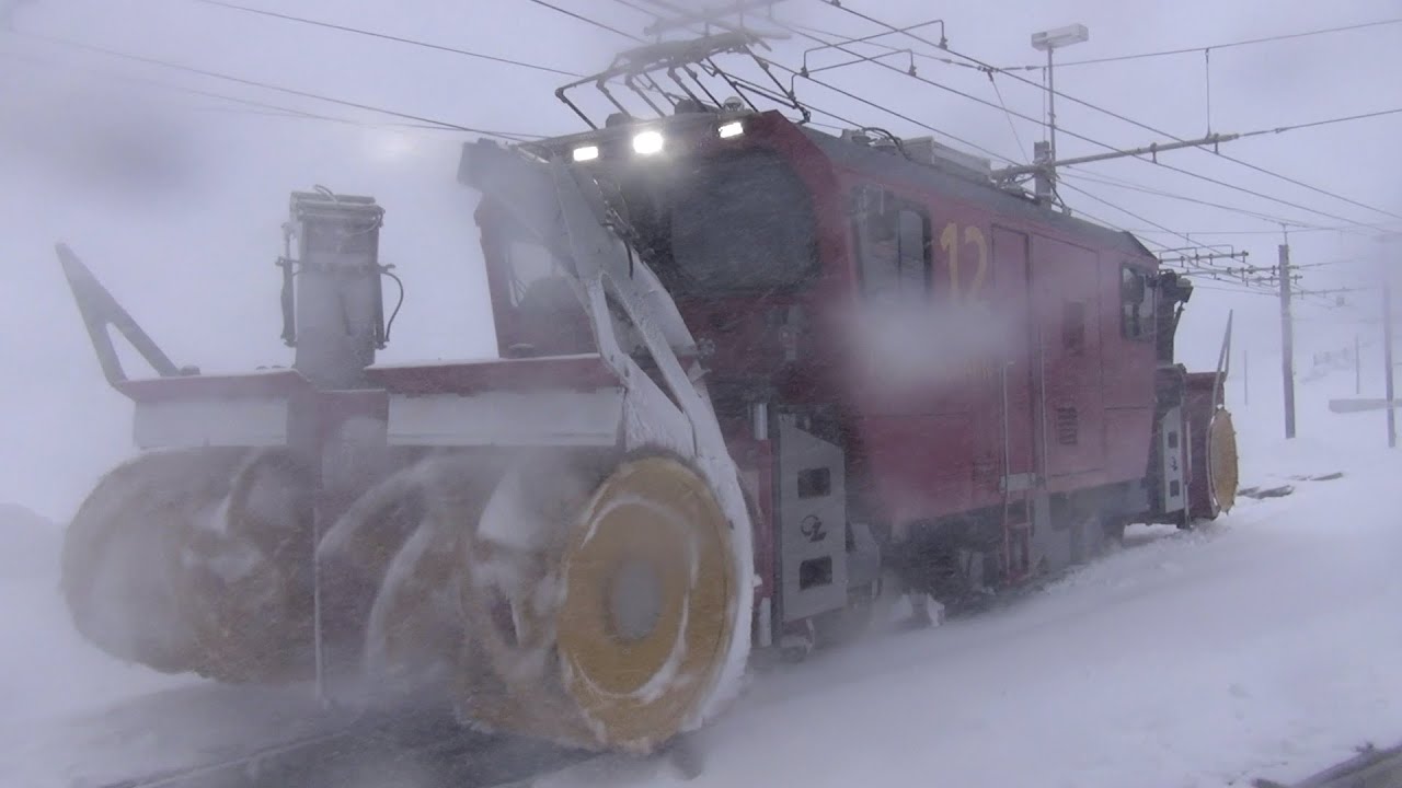 Tempête à Kleine Scheidegg (Snowstorm)