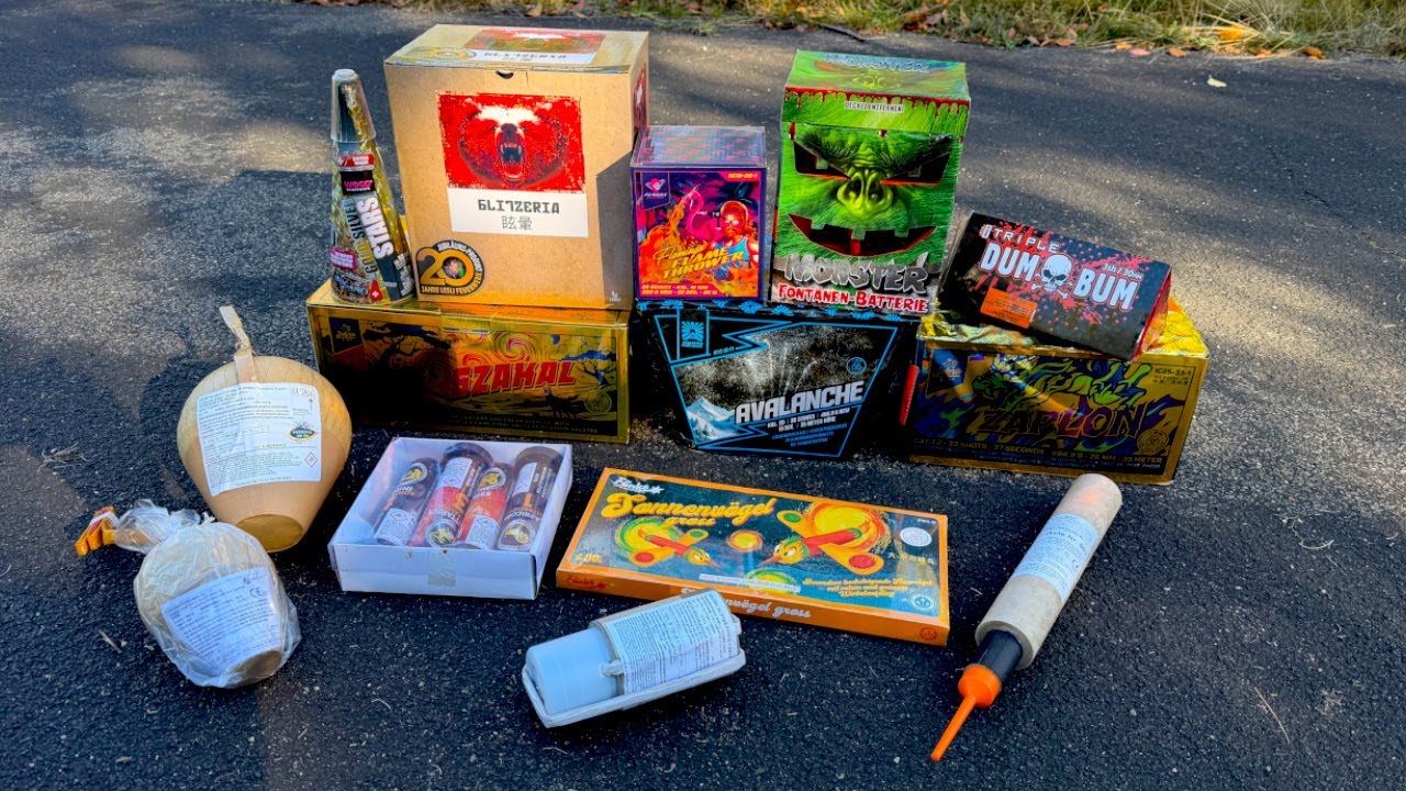 Ich zünde ALLES ! 💥Profi-Kugelbomben | Batterien | Fontänen 🚀 Silvester Vorfreude ON FIRE !🔥