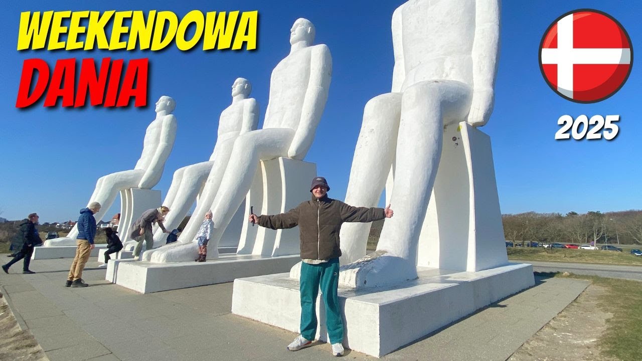 Esbjerg: TANI Street Food (dwa obiady za 30&euro;!) i Gigantyczne Posągi NAD MORZEM / DANIA VLOG 