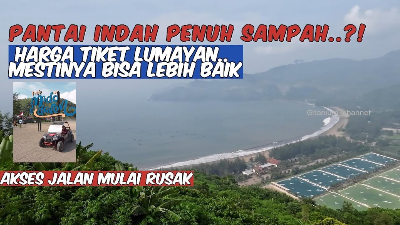 🚩PANTAI INDAH, SAYANG BANYAK SAMPAH . ‼️ #pantaimidodaren  #tulungagung