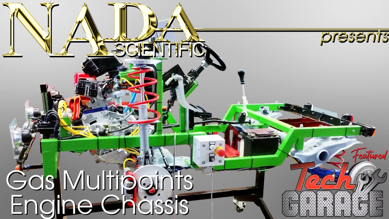 Gas Multipoints Engine Chassis Featured in Tech Garage - NADA Scientific