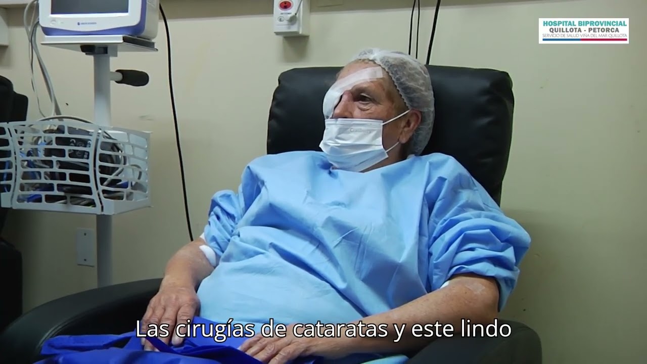 Alcanzamos las 1000 cirugías de cataratas realizadas en el Hospital San Agustín de La Ligua