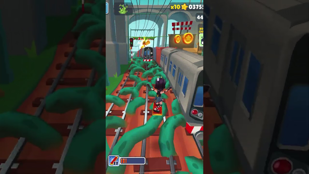 Cactus Vibes Subway surfer ( Plant Invasion) - #subwaysurfers #shortsfeed #shorts #gameplay