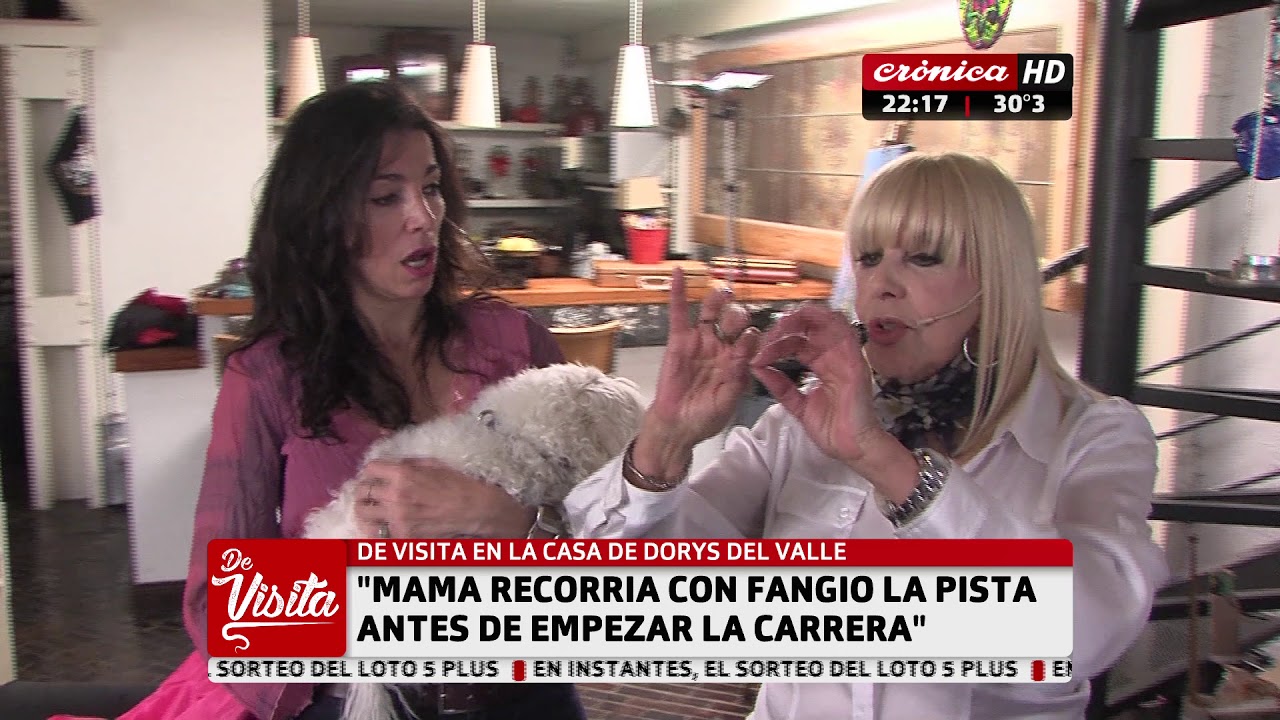 De Visita: Claudia estuvo con Dorys Del Valle (22/12/2017)