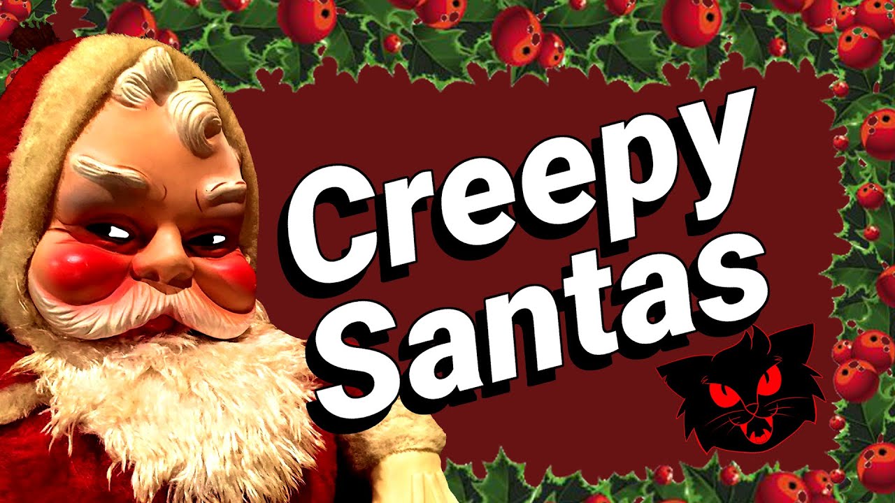 Here's why there are so many creepy Santas!