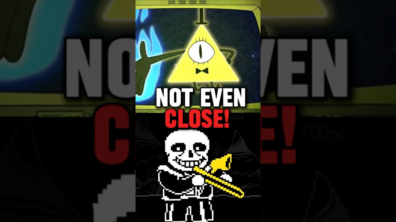 Почему Билл Шифр ​​против Санса даже близко не стоит! #gravityfalls #undertale #animation #gaming...