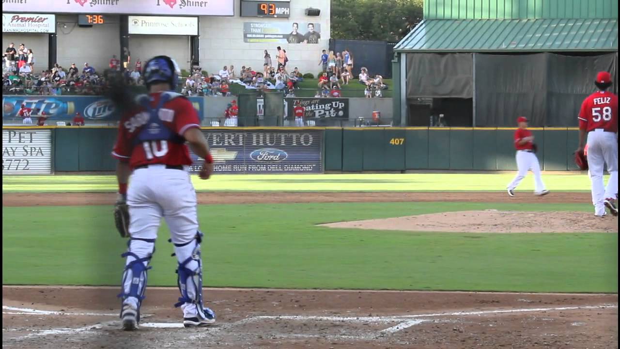 Neftali Feliz vs Falu - Giavotella, July 20, 2012
