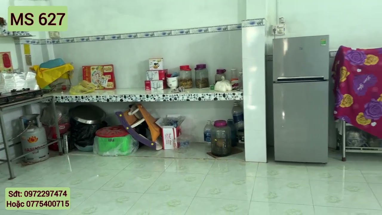 MS 627 bán nhà mặt tiền lộ nhựa nhà nước gần chợ Hòa thuận Trà Vinh 1,2 tỷ thương lượng, 0972297474