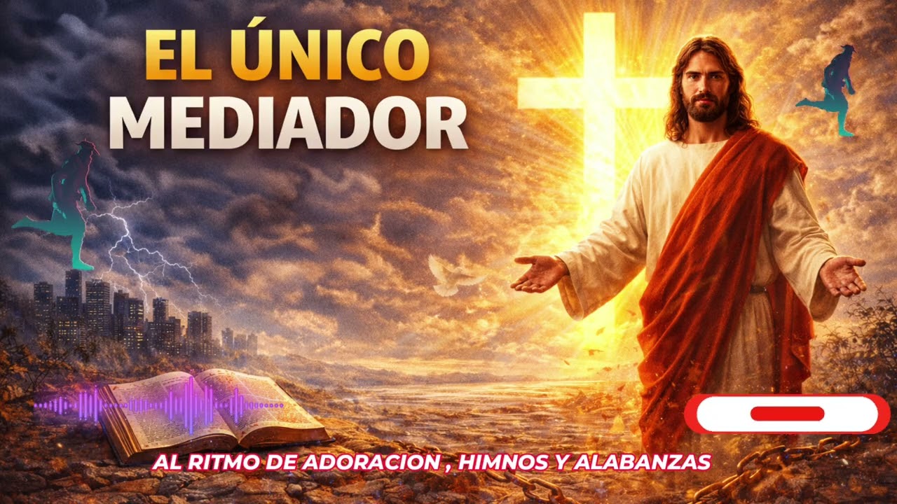 EL ÚNICO MEDIADOR. Al Ritmo de Adoración, Himnos y Alabanzas.  #musica #jesus #fe #jesuschrist