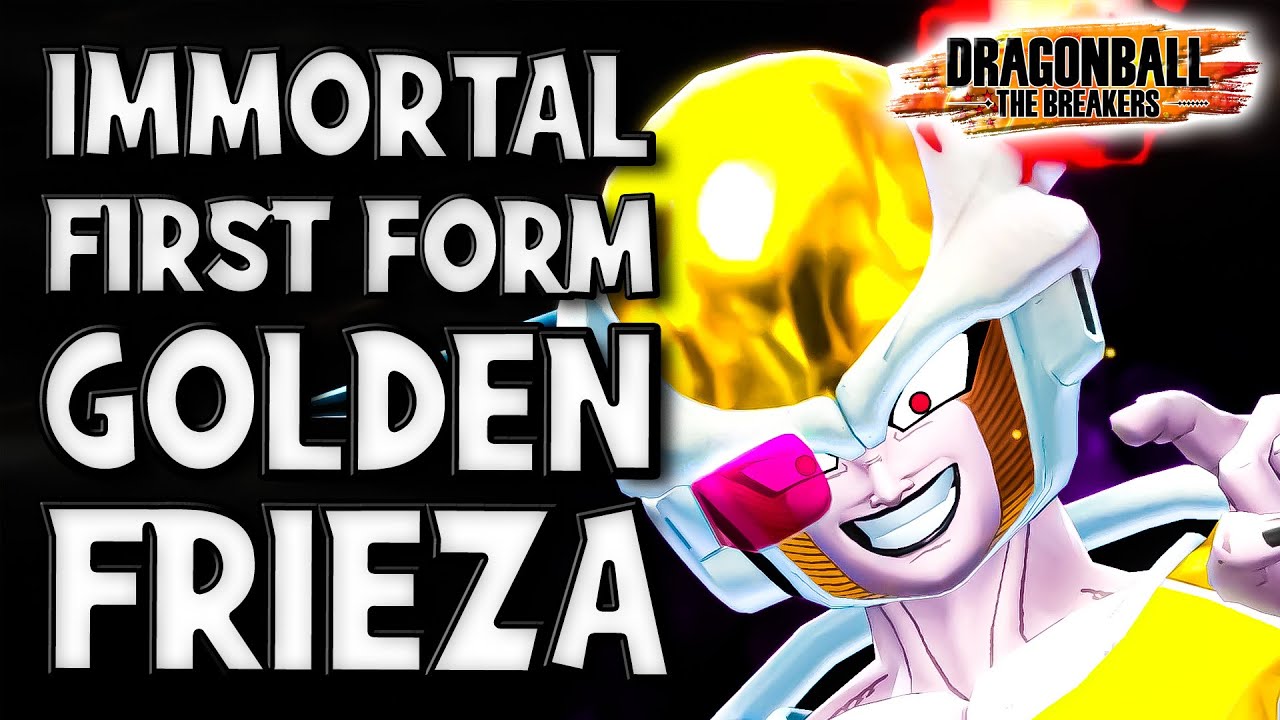 GOLDEN FIRST FORM FRIEZA Bullies his Way to Immortality - Dragon Ball The Breakers