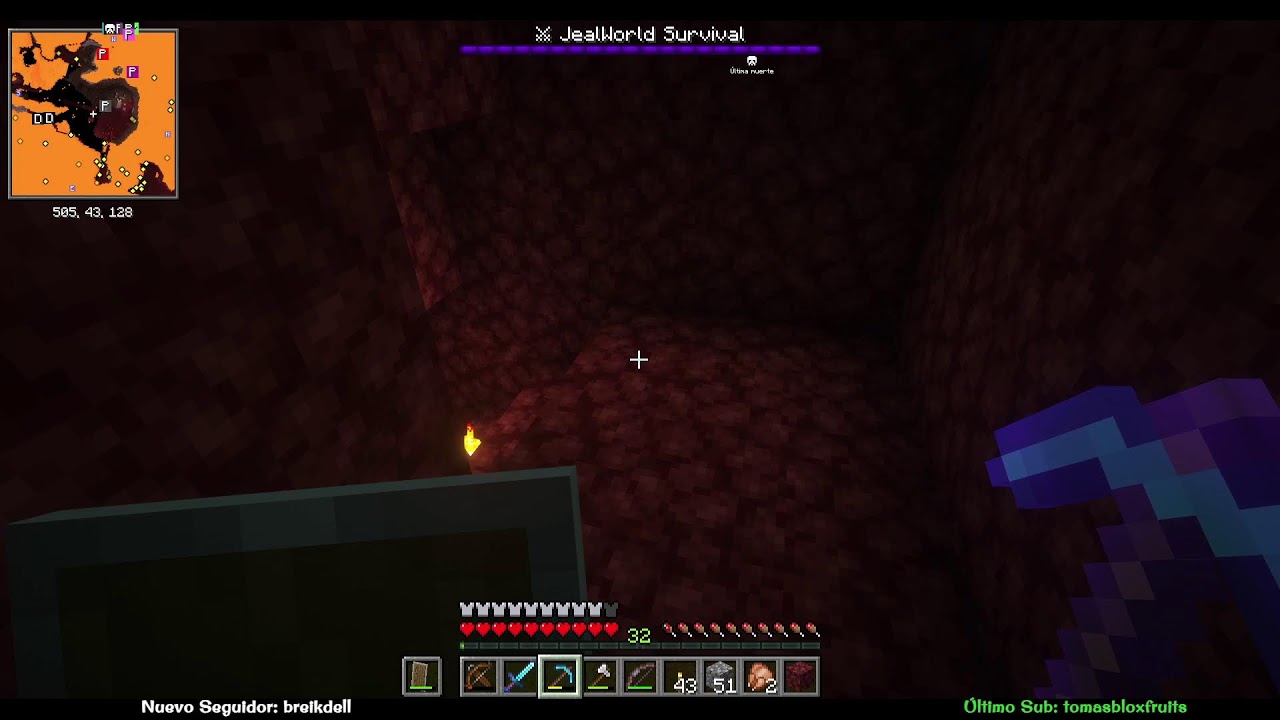 ☠️ Server Survival De Tranqui⚔ | Java + Bedrock | 🎮 Pide Acceso