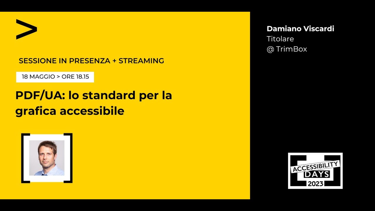 PDF/UA: lo standard per la grafica accessibile