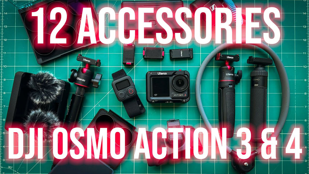 12 необходимых аксессуаров для DJI Osmo Action 3 и 4
