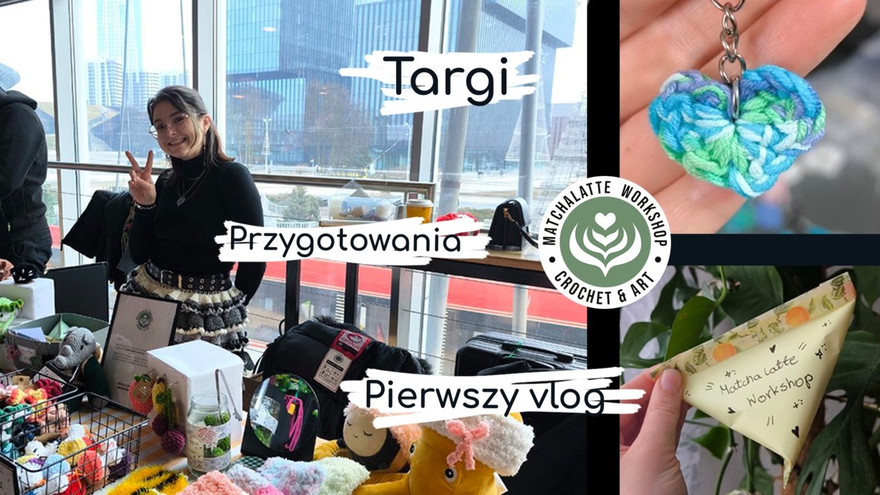 Co ja robie tu... 🫣 - Crochet Matchalatte Workshop Vlog #1