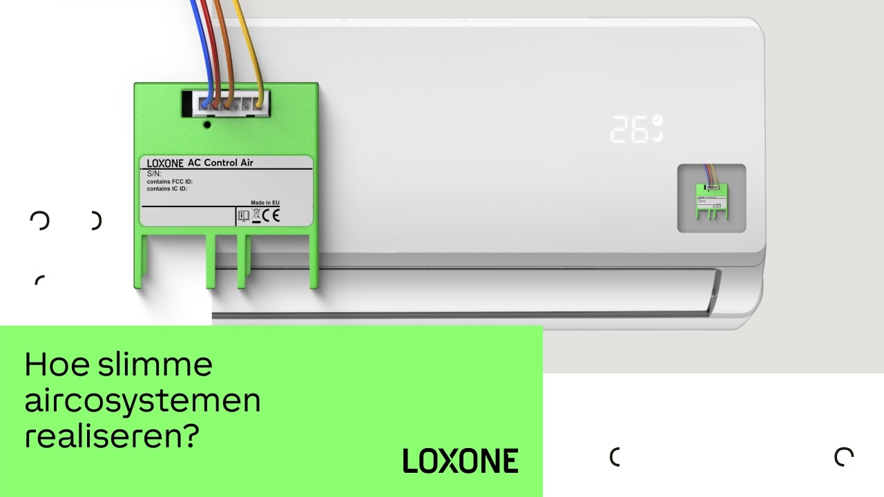 Webinar: Hoe airconditioningsystemen slim aansturen met Loxone | Loxone