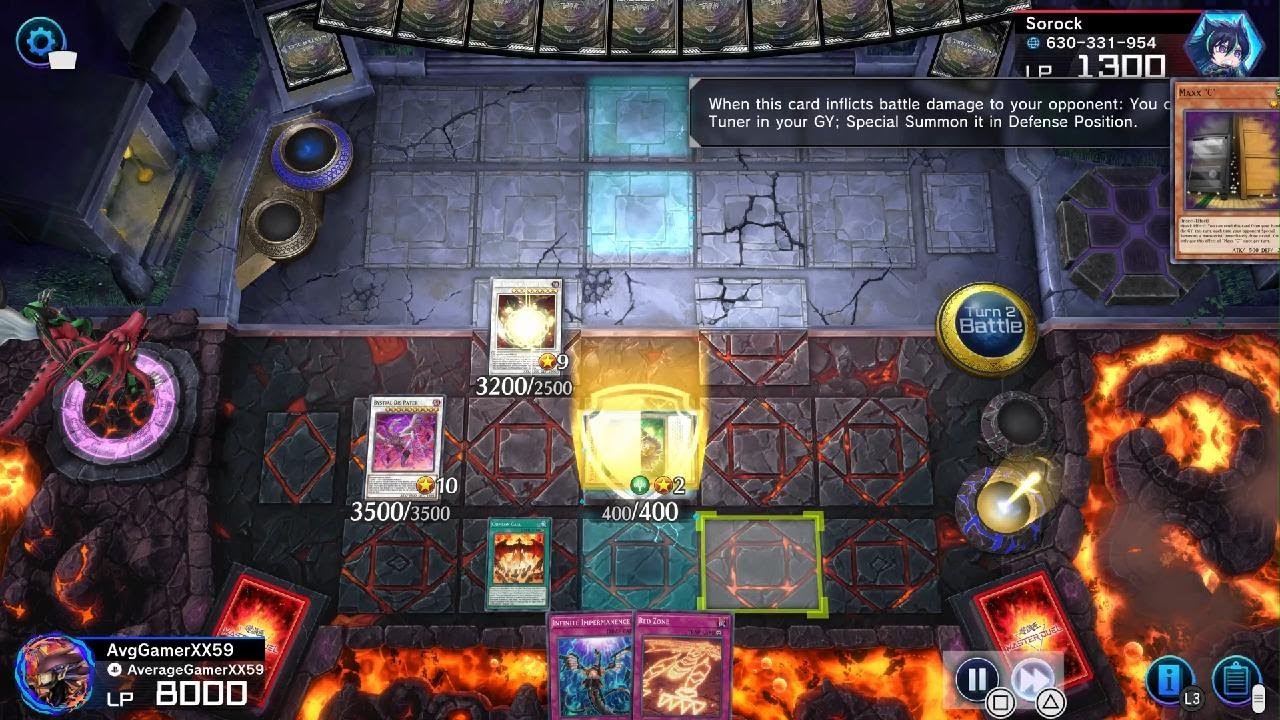 Master duel Archfiend vs Firewall Dragon + Maxx C