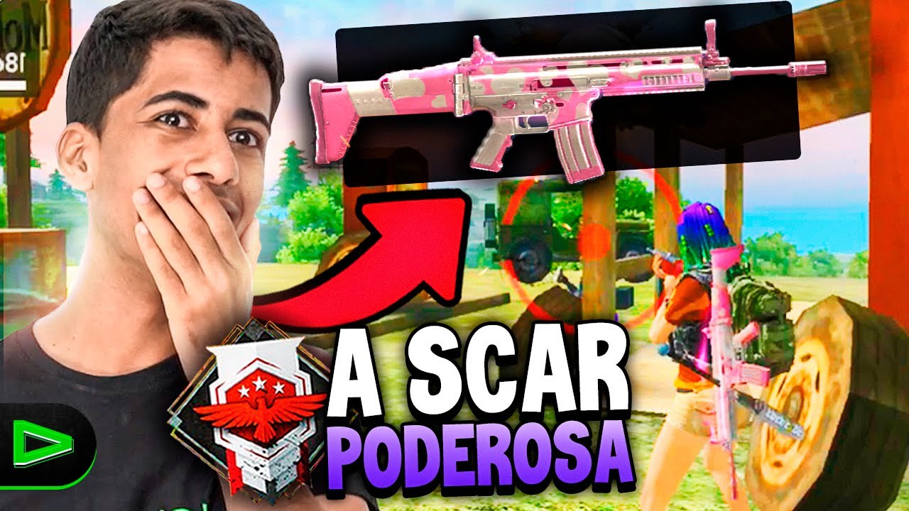 NÃO TEM NO BRASIL!!! JOGUEI COM A ARMA MAIS FORTE DO FREE FIRE NO SERVIDOR DA INDONÉSIA!!!