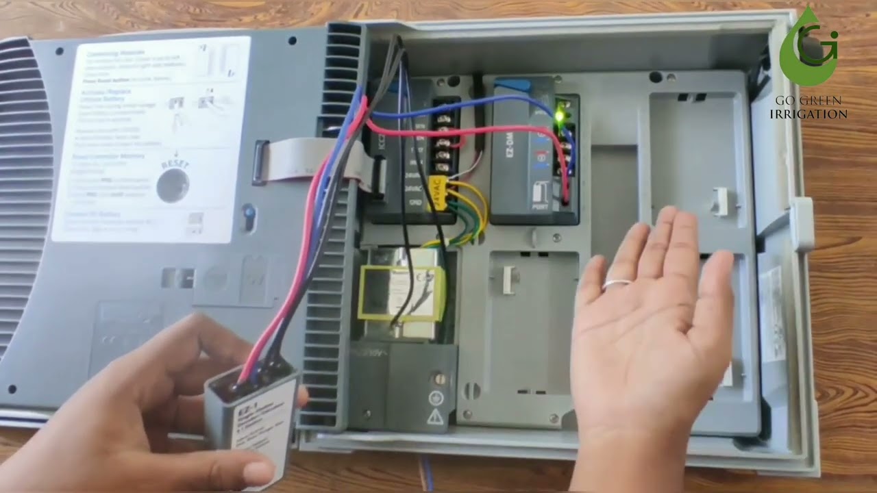 Basic Programming of ICC 2 Irrigation controller and EZ Decoder installation