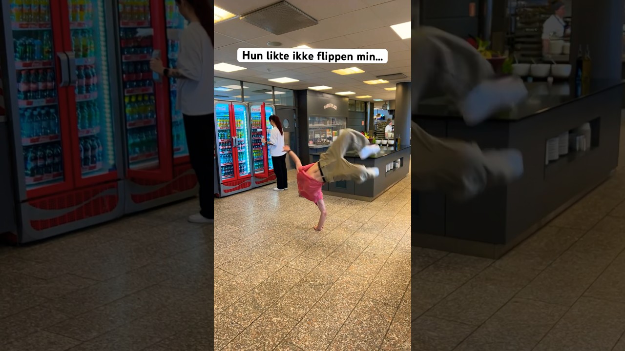 Мне больше не разрешают находиться в кафетерии NRK... #flippklipp #shorts