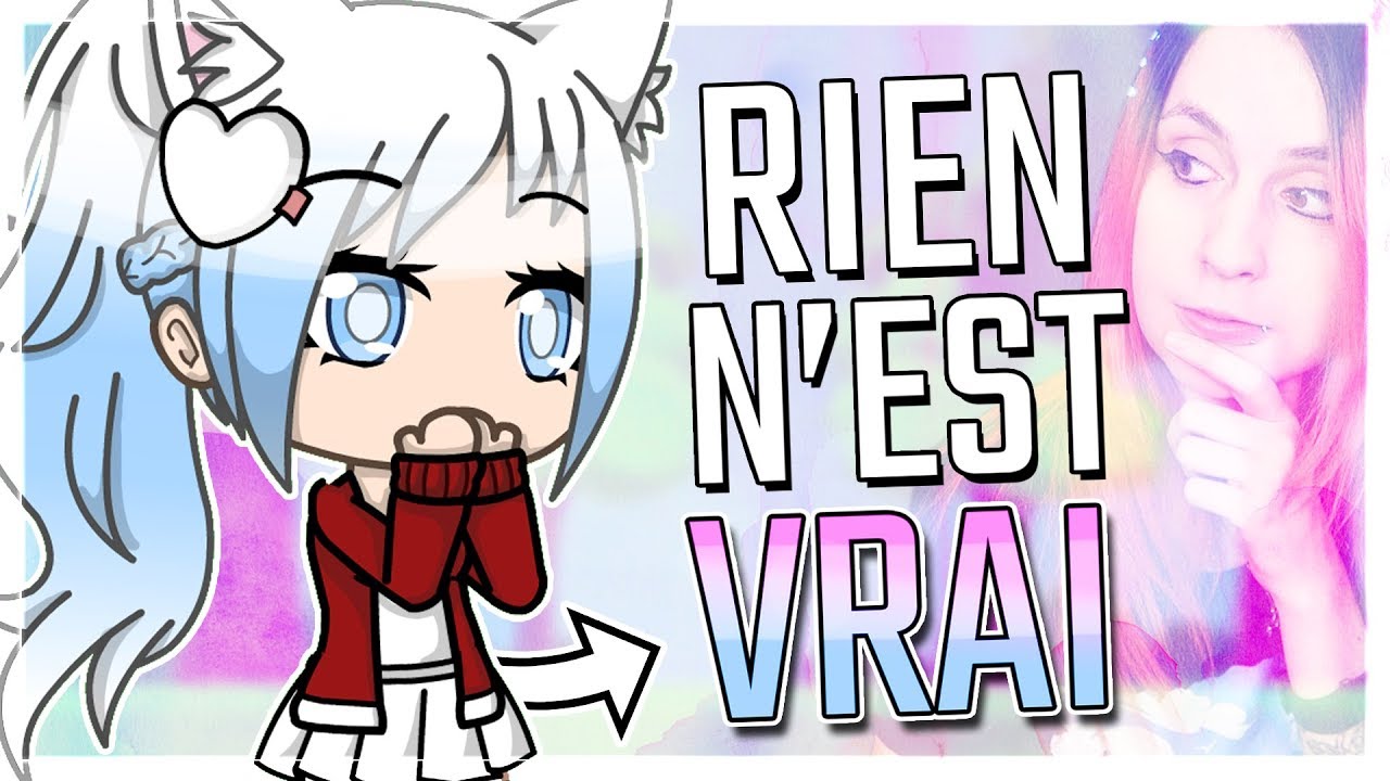 ELLE VIT DANS UN MONDE DE MENSONGES | Gacha Life Reaction