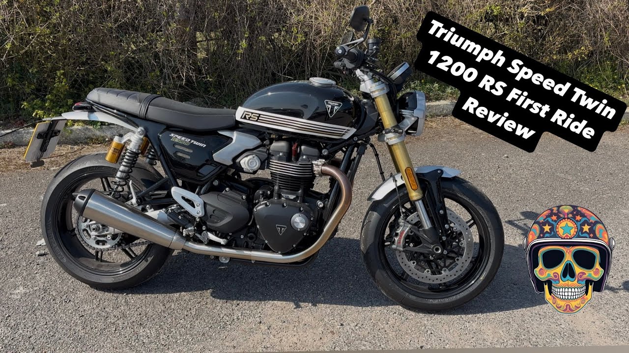 Обзор первого тест-драйва мотоцикла Triumph Speed ​​Twin 1200 RS 2025 года.