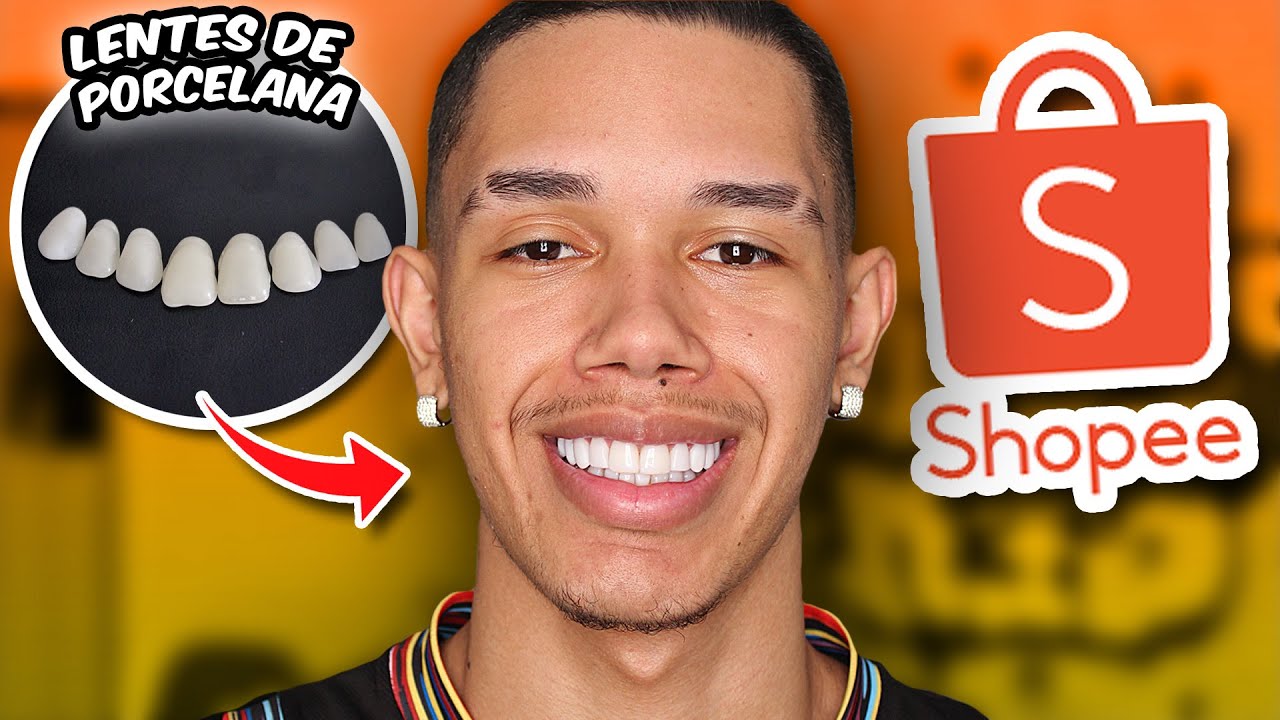 COMPREI LENTES PARA OS DENTES NA SHOPEE