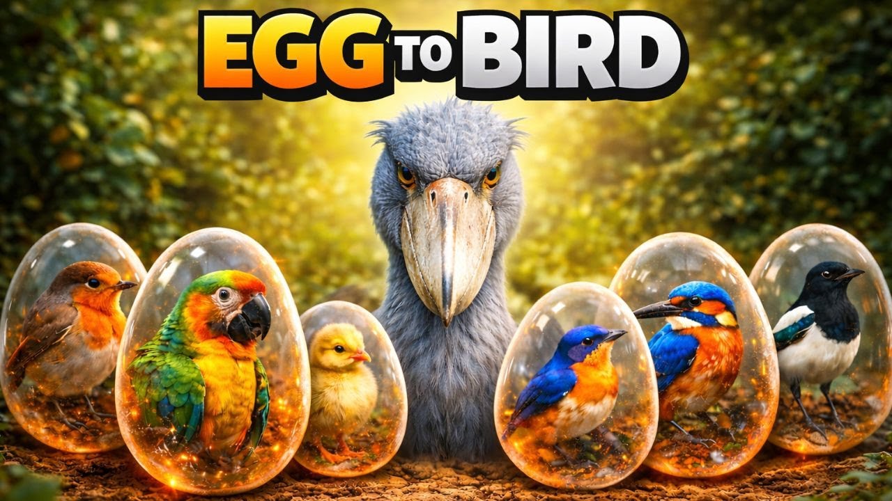 From Egg to Bird | The Amazing Journey of Birds#BirdsDocumentary#WildlifeDocumentary#BirdLife