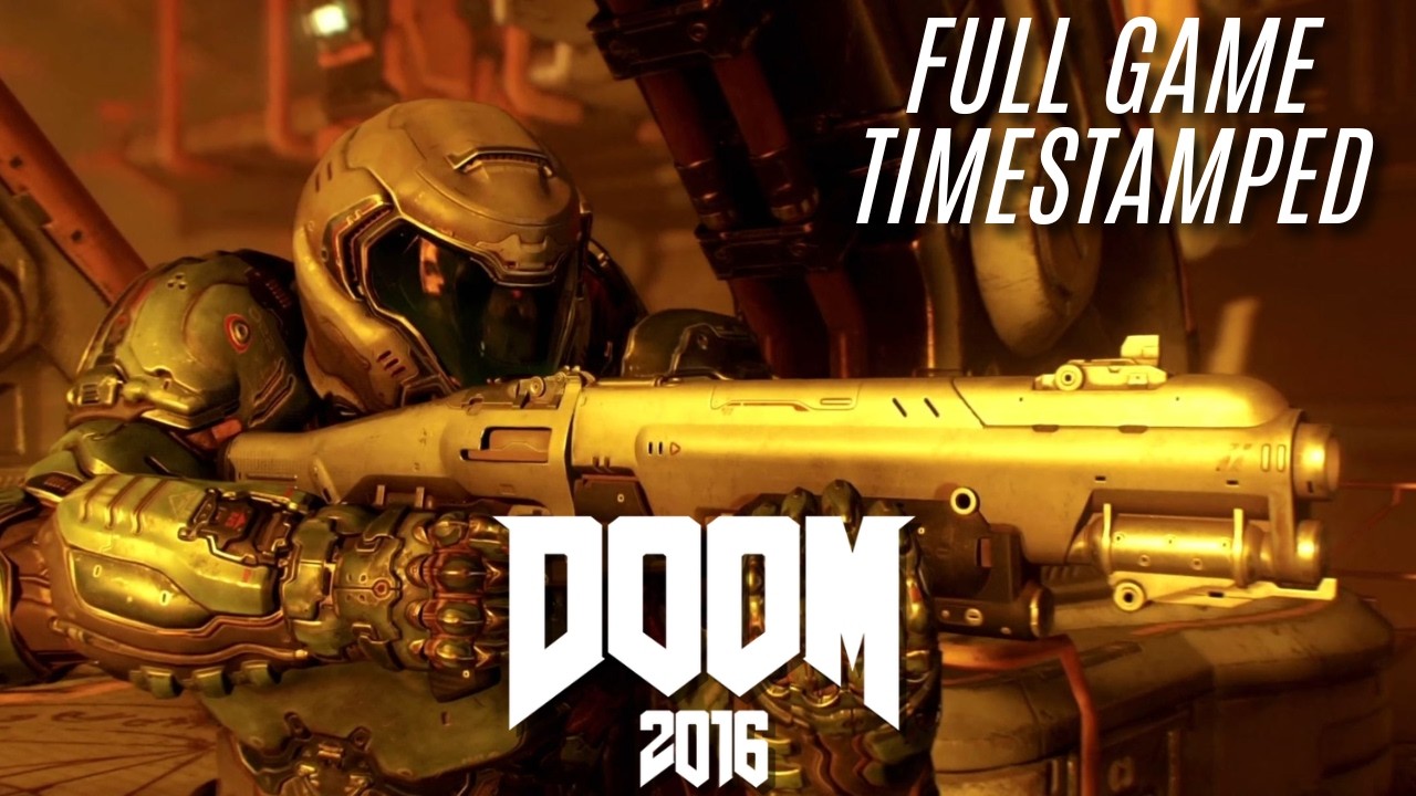 Doom (2016) - Full Game Walkthrough (2K 60FPS, No Commentary)