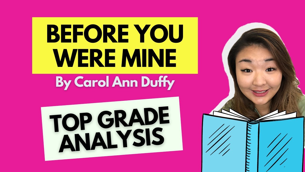 Before You Were Mine by Carol Ann Duffy | Poetry Analysis | GCSE Love and Relationships