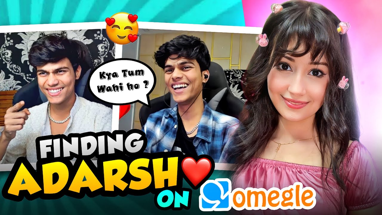 Finding Omegle King @adarshuc On Omegle 😂♥️
