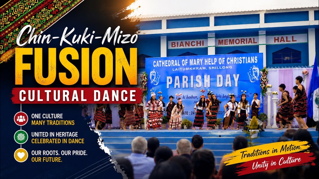 MIZO-CHIN-KUKI Cultural Dance | Parish Day-2023 || St. Anthony’s Hr. Sec. School