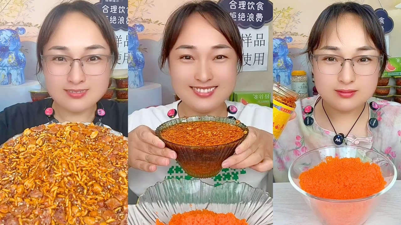 Traditional Spicy Food Eating | Chinese Mukbang #53