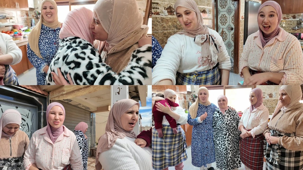 مفاجئة كبيرة كلشي فرحان من قلبوا🥳هدشي لمظنينا شوفوا عرييسات باش فاجؤونا😮الله اكملها فرحة🫣