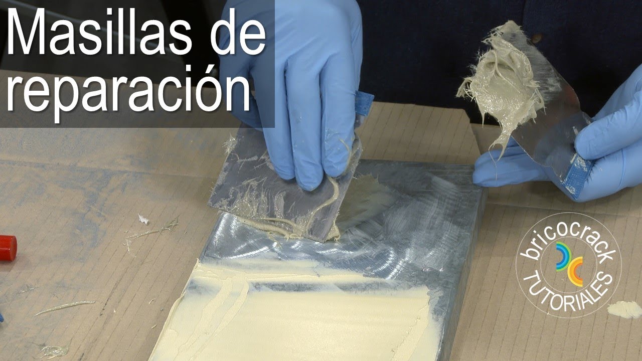Reparar superficies de metal y plástico (Bricocrack)