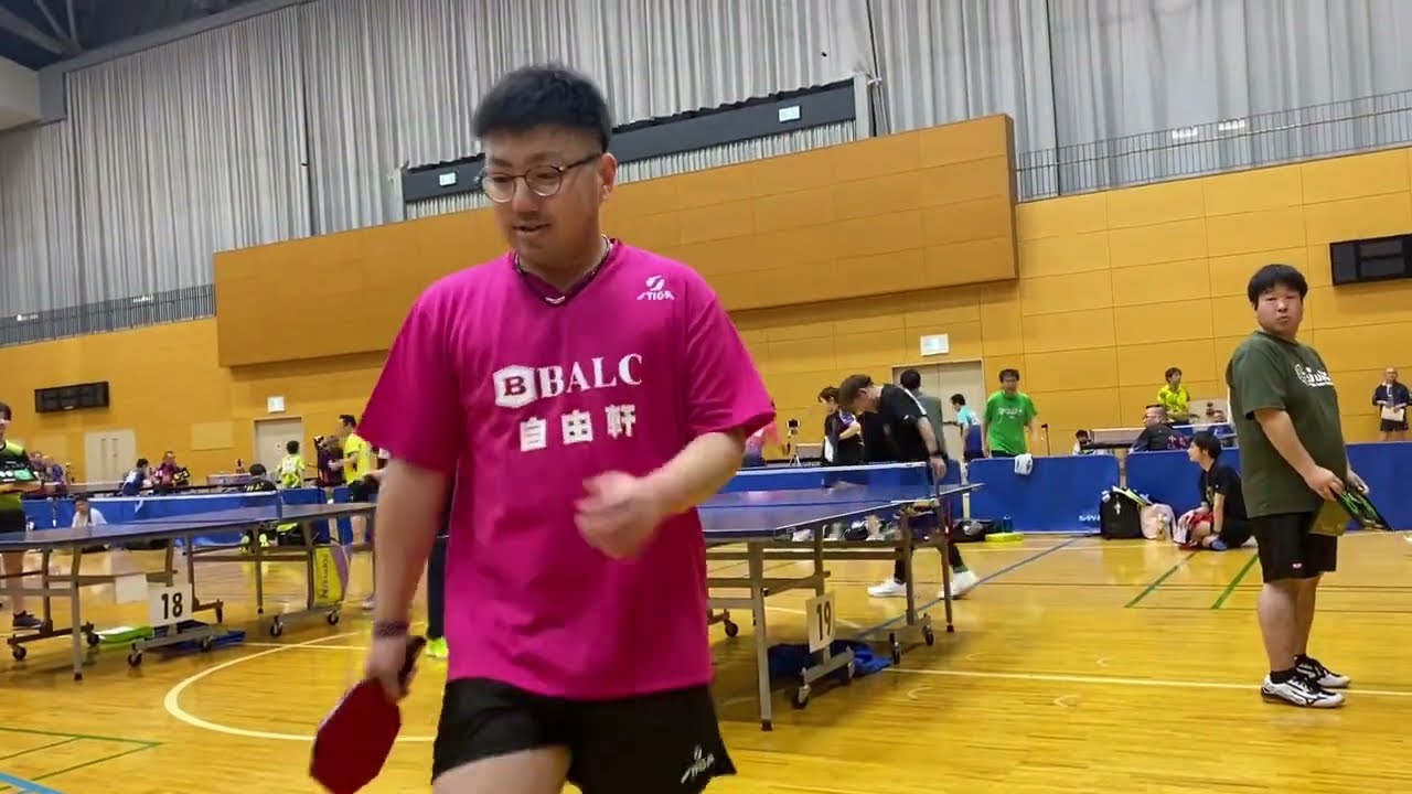 全国ラージベスト8すみれクラブ高橋さんと試合