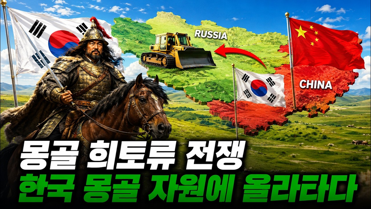 몽골 희토류전쟁,  한국 몽골 자원에 올라타다