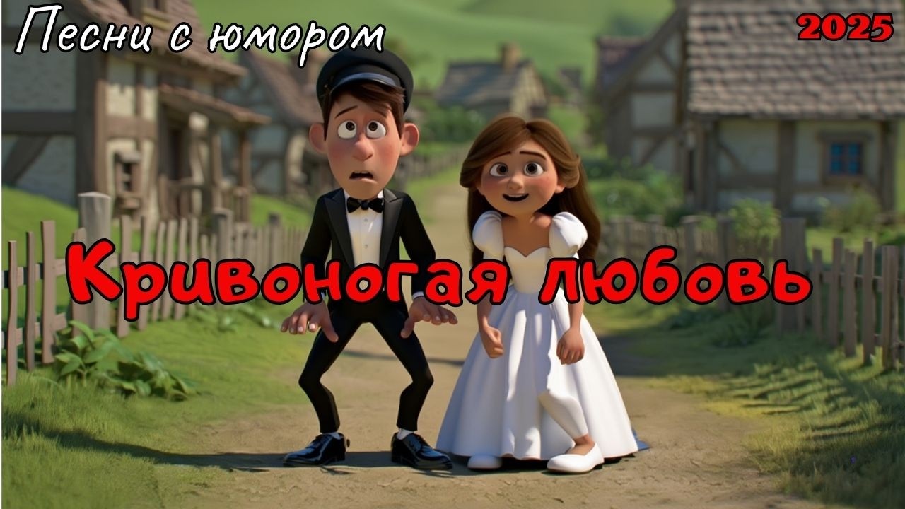 🤣Кривоногая любовь - Almazov Band (Владимир Алмазов)  шуточная песня о встрече двух сердец♥♥