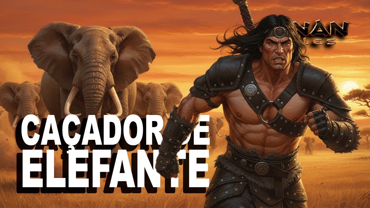 CONAN EXILES SAGA - Legend Of Shem - Elefantes Me Mordam!