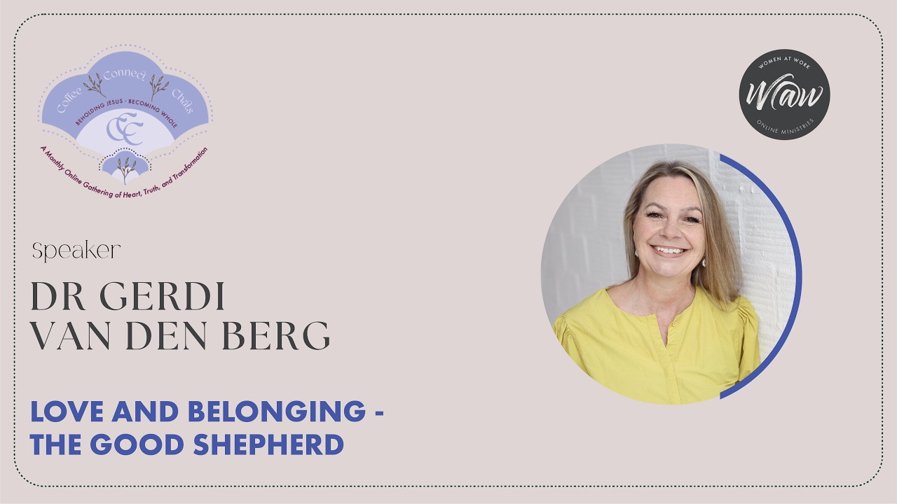 COFFEE CONNECT CHAT – I AM The Good Shepherd (Gerdi van den Berg) 🌾🐏