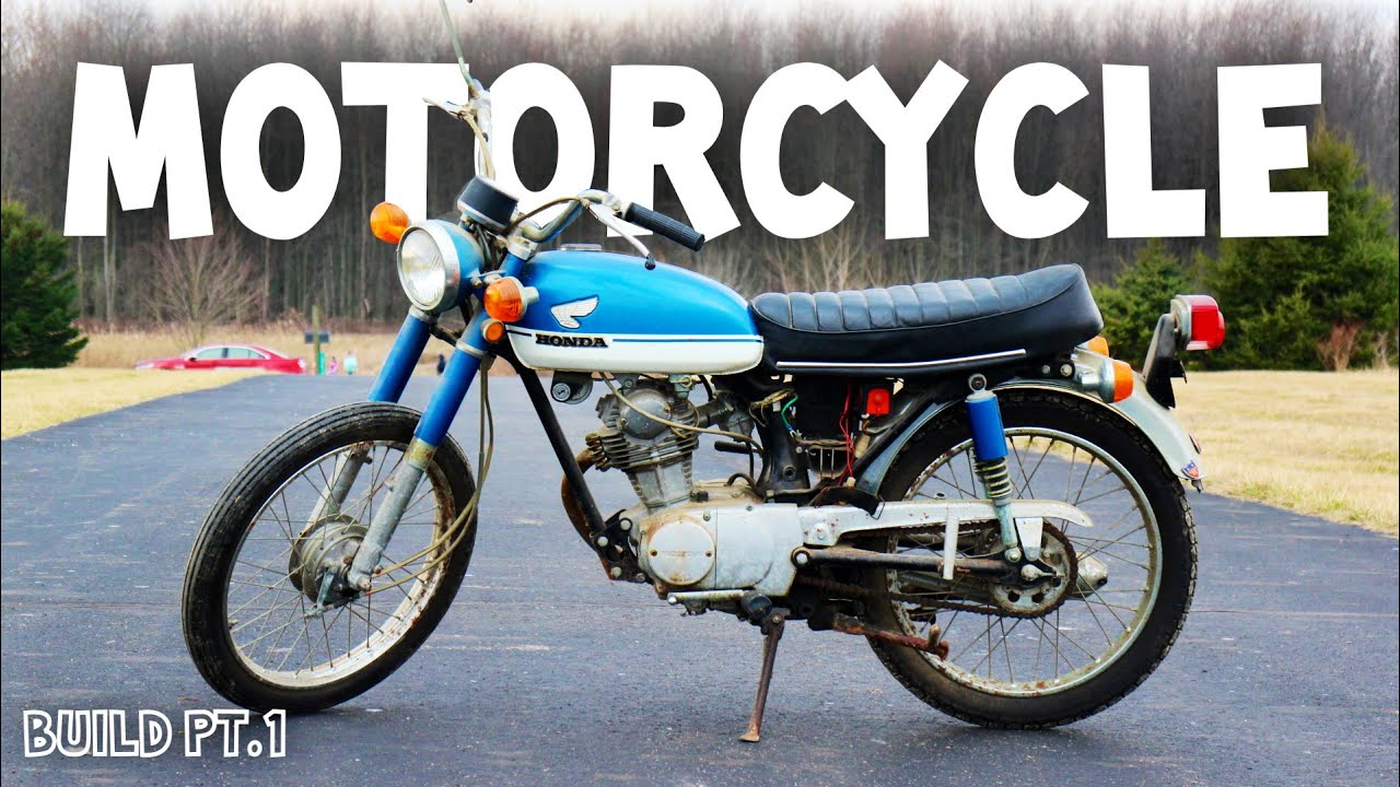 I Got A Motorcycle..... || Honda CB100 Build Pt 1