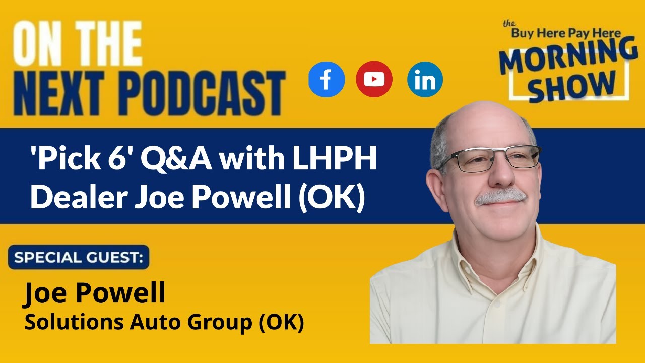 Fri: Reaction to "Pick 6" Conversation with LHPH Dealer Joe Powell (OK)