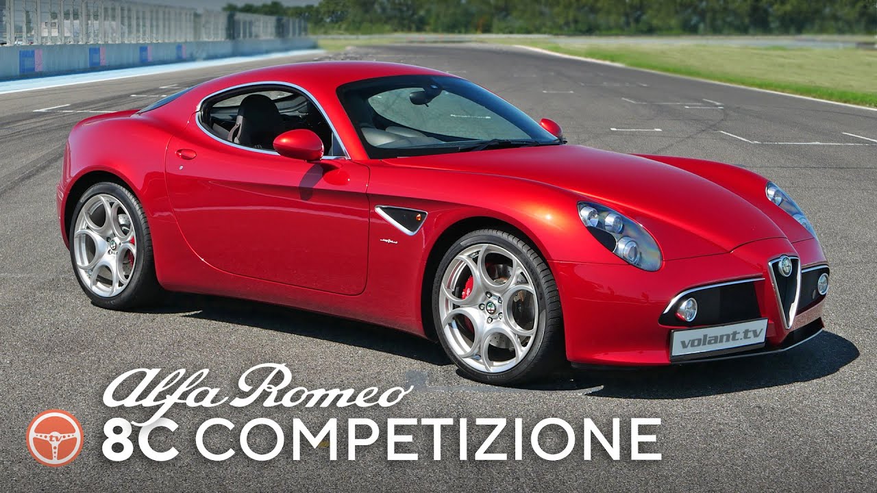 Alfa Romeo 8C Competizione je klenot. Jeho ZVUK si zamiluješ - volant.tv