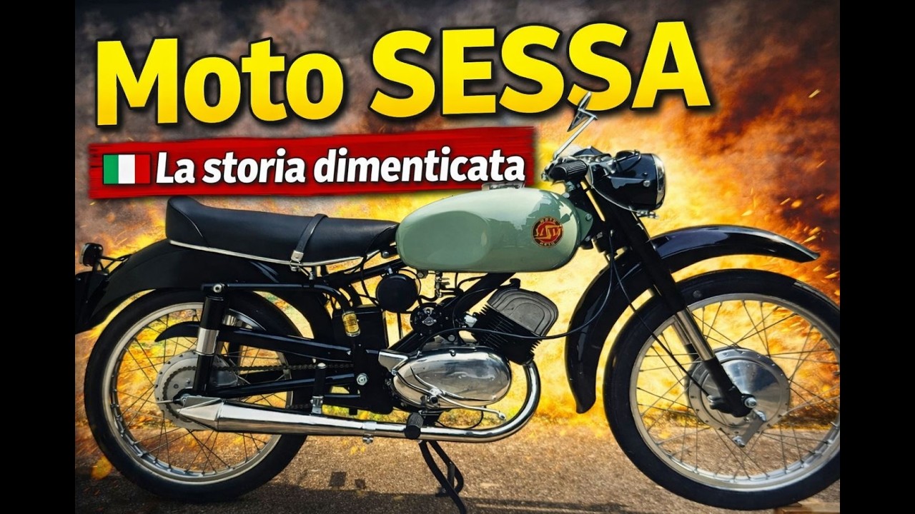 Moto Sessa: la storia dimenticata di una motocicletta italiana nata nelle officine del dopoguerra.