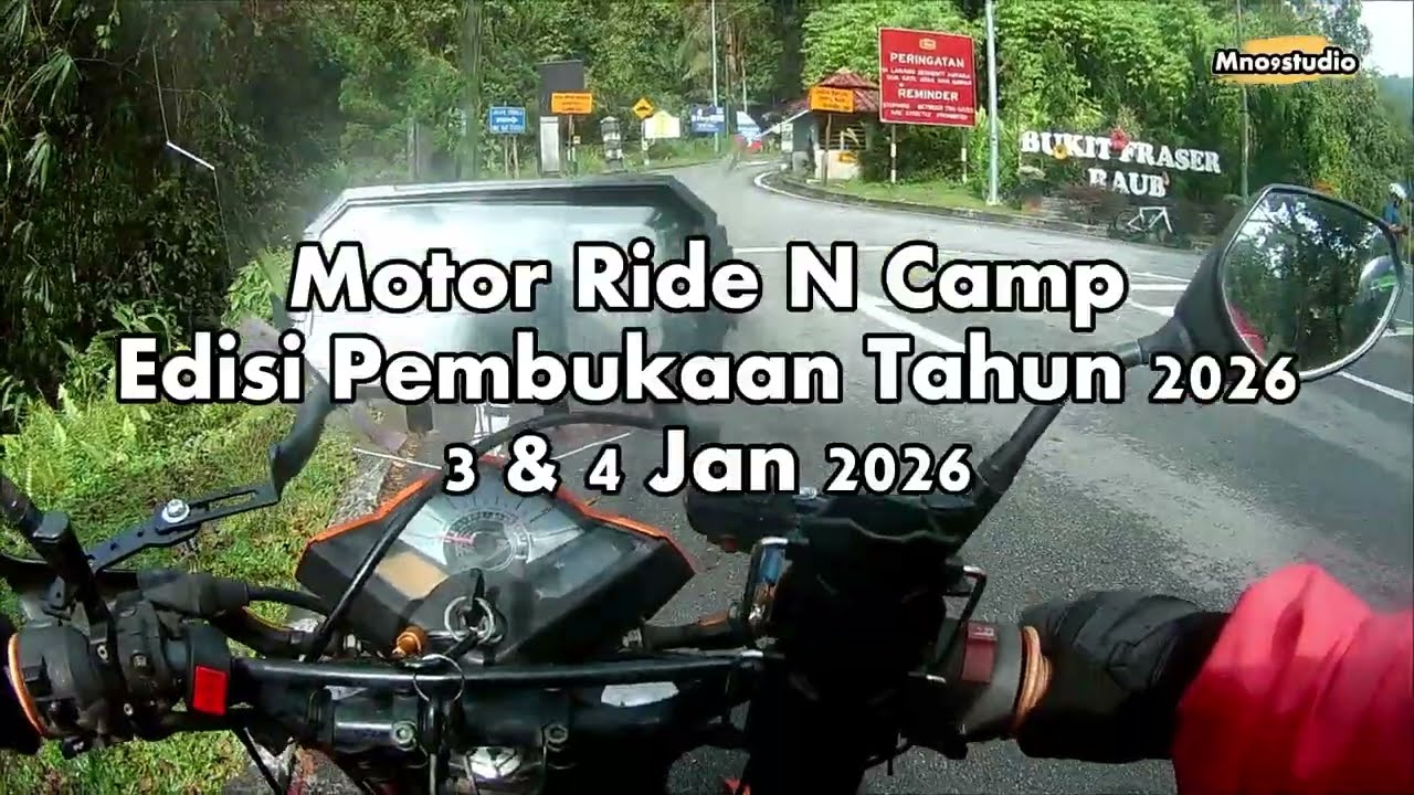 Air Terjun Jeriau, Fraser Hill ll Ride N Camp ll Edisi awal tahun 2026 l Sojukkkkk