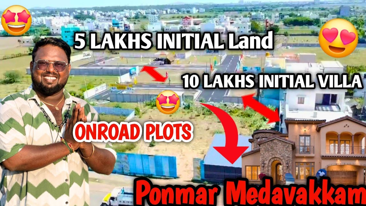 Plot Sale in Ponmar Medavakkam Chennai | Ponmar Plots | Idea Mani 