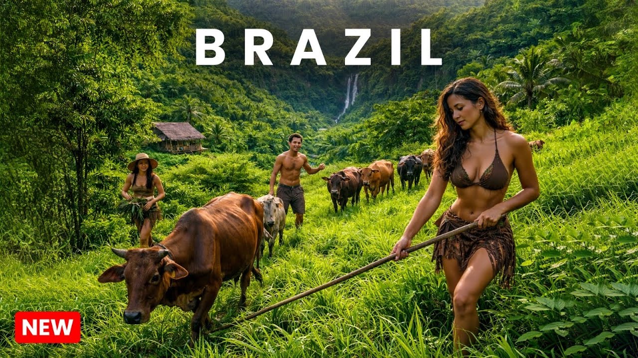 Wonders of Brazil | Why Brazilian People Leaving City Life For Jungle Village? | Travel Documentary